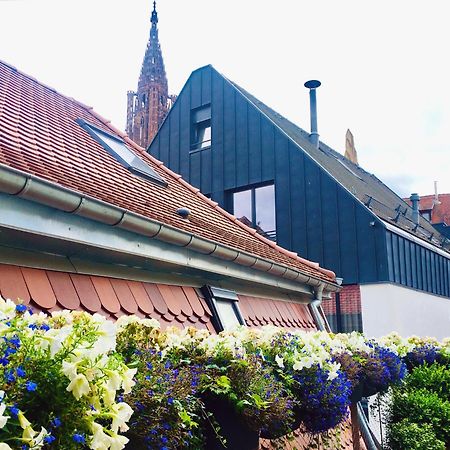 Le Carre D Or Appartement Terrasse Vue Cathedrale 斯特拉斯堡 外观 照片